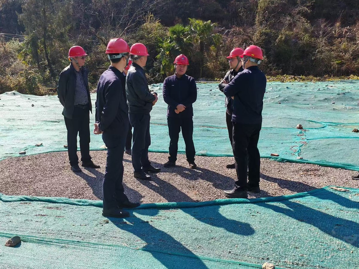 巴中發(fā)展集團(tuán)總經(jīng)理沈鵬一行赴南江縣調(diào)研東榆鎮(zhèn)花椒樹(shù)建筑用石灰?guī)r礦項(xiàng)目